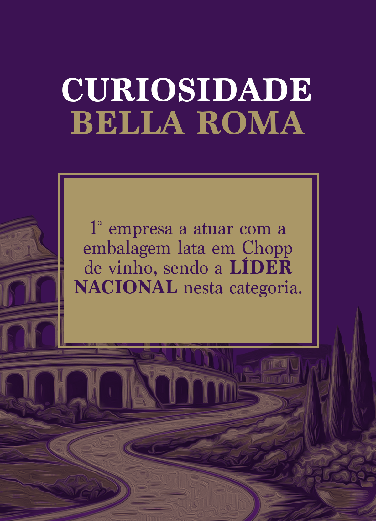 Pack 6 Bella Roma Chopp de Vinho 473ml