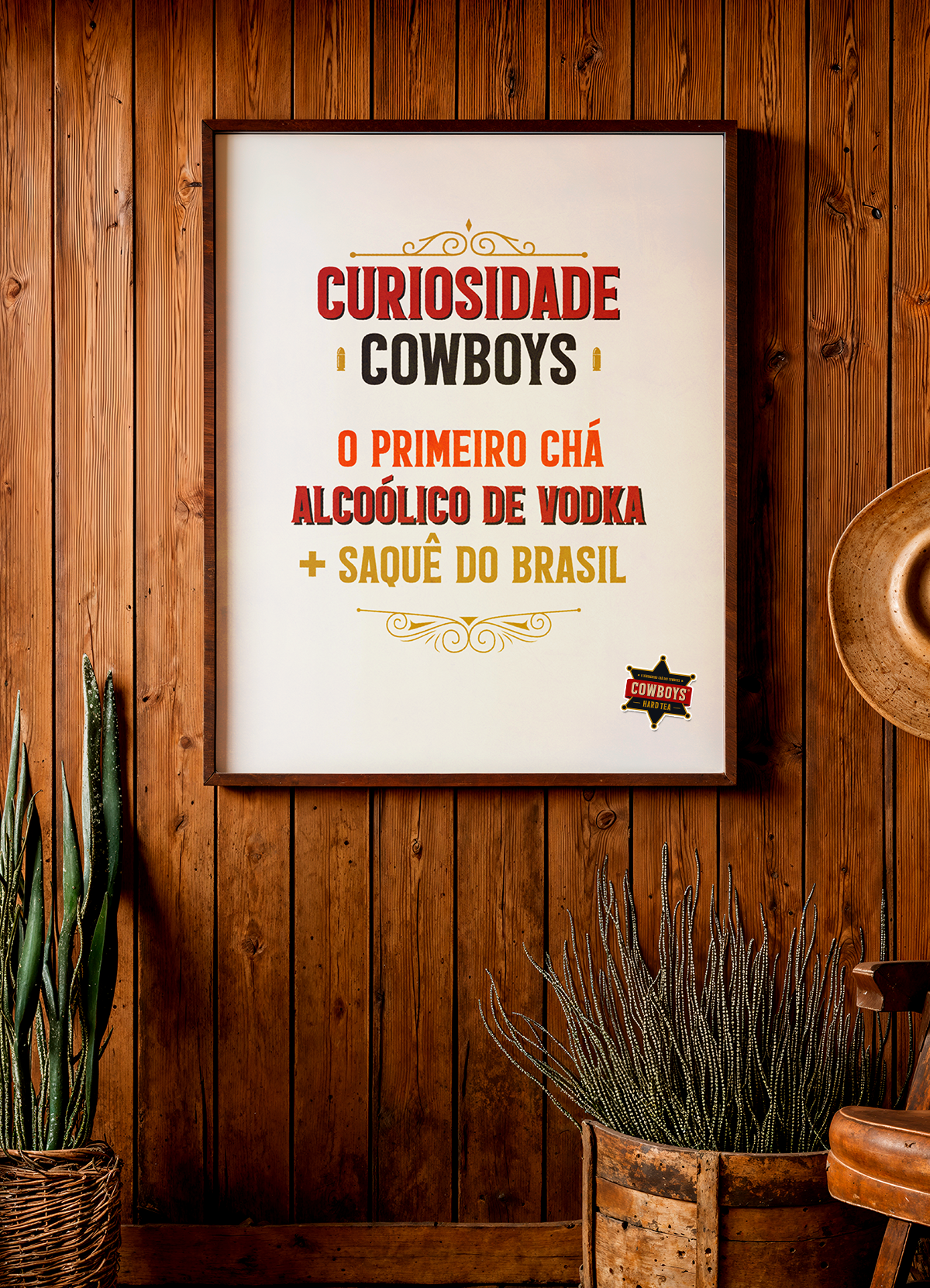 CHÁ ALCOÓLICO PÊSSEGO COWBOY 6X350ML - ME