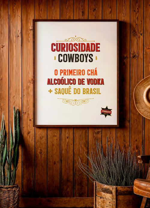 CHÁ ALCOÓLICO PÊSSEGO COWBOY 6X350ML - ME