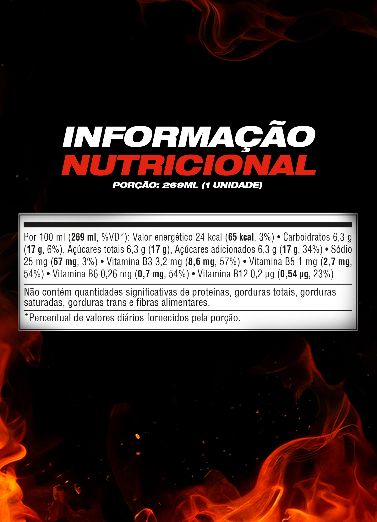 Pack 6 Furioso Tradicional 269ml