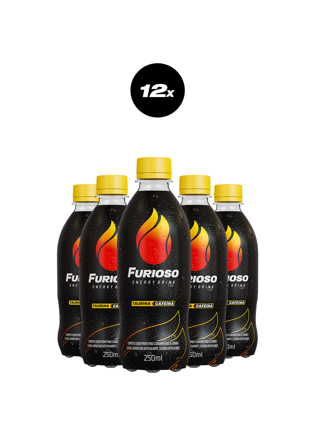 Pack 12 Furioso Tradicional 250ml