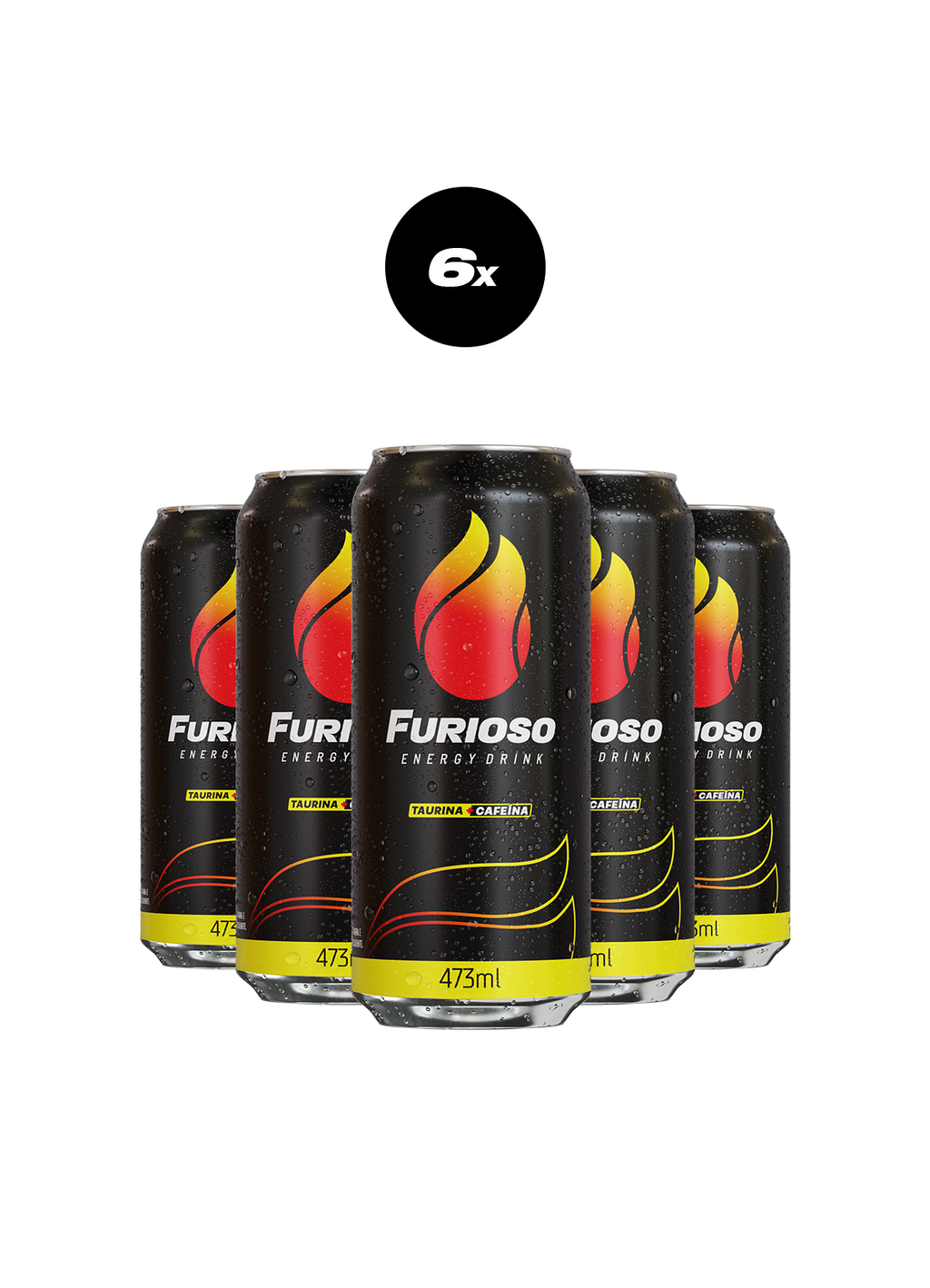 Pack 6 Furioso Tradicional 473ml