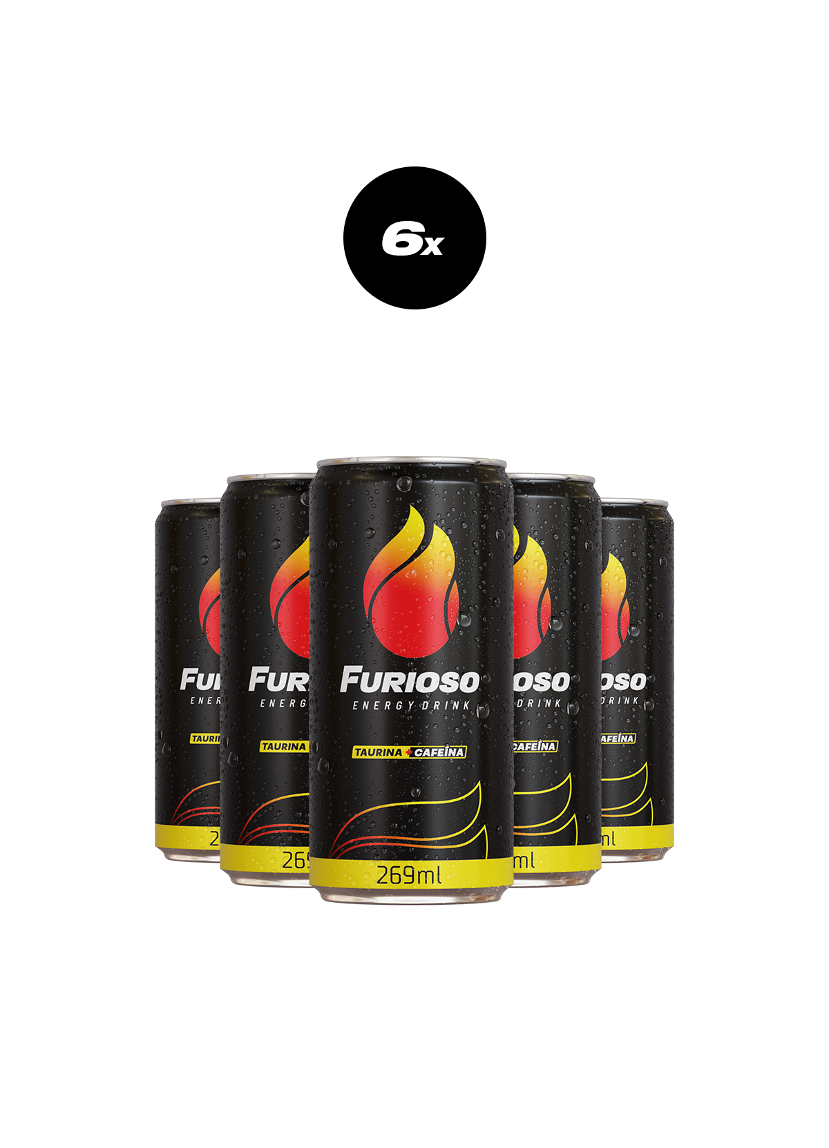 Pack 6 Furioso Tradicional 269ml