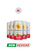 Pack 6 Furioso Melancia e Morango Sem Açúcar 269ml